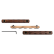 Picture of WOOX® M-LOK™ & KEYMOD™ Rail Covers (Set of 3) - Walnut