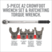 Picture of MASTER-FIT™ A2/AR15 CROWFOOT WRENCH SET