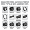 Picture of MASTER-FIT® 13-PIECE AR15 CROWFOOT WRENCH SET