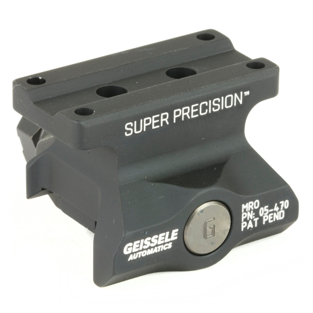 Picture of Geissele Automatics Super Precision Mount Black Lower 1/3 Co-Witness Trijicon MRO 05-470B 
