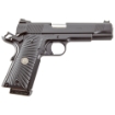 Picture of Wilson Combat® CQB Semi-automatic 1911 Full Size 45 ACP 5" Black G10 8 Rounds 2 Magazines Ambidextrous Ambidextrous Fiber Optic Front Sight CQB-FS-45A Steel Armor Tuff 