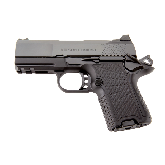 Picture of Wilson Combat® EDCX9S Semi-automatic Sub-Compact 9mm 3.25" Black 15 Rounds Lightrail Manual Safety SFX9-SCR3 DLC 