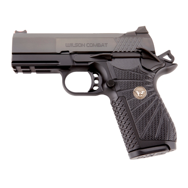Picture of Wilson Combat® EDCX9S Semi-automatic Sub-Compact 9mm 3.25" Black 15 Rounds Lightrail Manual Safety SFX9-SCR3A Aluminum DLC 