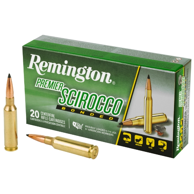 Picture of Remington® Premier Scirocco Bonded 6.5 Creedmoor 130Gr Bonded Hollow Point 20 200 29344 