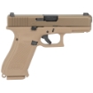 Picture of Glock 19X Semi-automatic Striker Fired Compact 9mm 4.02" Coyote 19 Rounds 3 Mags GLUX1950703 Glock Night Sights PX1950703 Polymer 