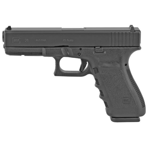 Picture of Glock 21SF GEN 3 Semi-automatic Striker Fired Full Size 45 ACP 4.61" Black Interchangeable 13 Rounds 2 Mags Fixed Sights G23513US Polymer Matte 