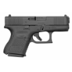Picture of Glock 26 GEN 5 Semi-automatic Striker Fired Sub-Compact 9mm 3.43" Black Interchangeable 10 Rounds 2 Mags Front Serrations Fixed Sights G26US Polymer DLC 