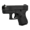 Picture of Glock 27 GEN 3 Semi-automatic Striker Fired Sub-Compact 40 S&W 3.43" Black Polymer 9 Rounds 2 Mags Fixed Sights G2BA DLC 