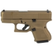 Picture of Glock 27 GEN 5 Semi-automatic Striker Fired Sub-Compact 40 S&W 3.43" Burnt Bronze Polymer 9 Rounds 3 Mags Fixed Sights PA275S204-BB Skydas Cerakote 