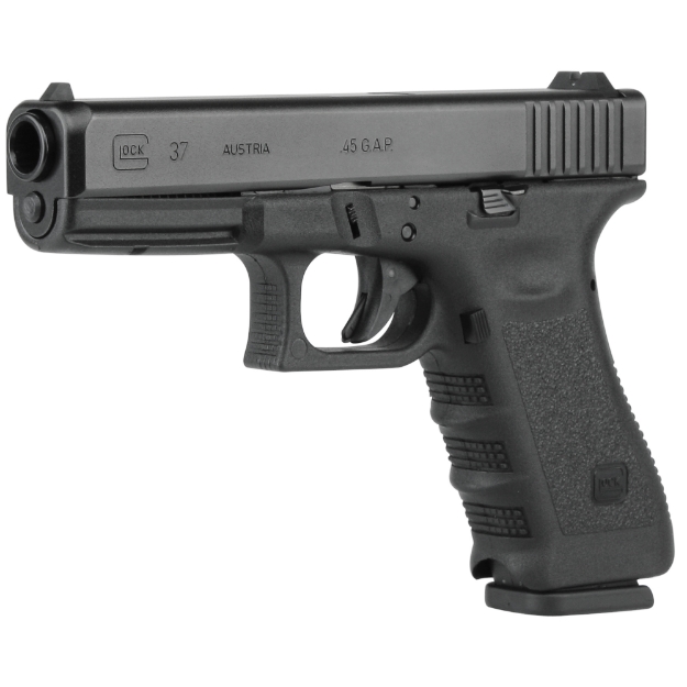 Picture of Glock 37 Semi-automatic Safe Action Full 45 GAP 4.49" Black 10 Rounds 2 Mags