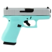 Picture of Glock 43X Semi-automatic Striker Fired Sub-Compact 9mm 3.41" Robins Egg Blue