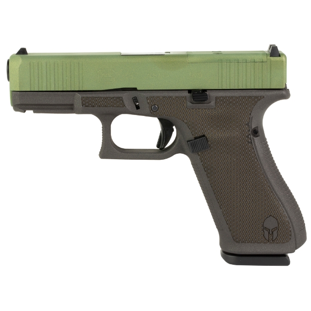 Picture of Glock 45 M.O.S. Semi-automatic Striker Fired Compact 9mm 4.02" Agoge Green