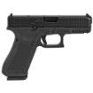 Picture of Glock 45 M.O.S. Semi-automatic Striker Fired Compact 9mm 4.02" Black Interchangeable 17 Rounds 3 Mags Front Serrations Fixed Sights PA455S203MOS Polymer Matte 