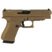 Picture of Glock 48 M.O.S Semi-automatic Striker Fired Compact 9mm 4.17" Burnt Bronze 10 Rounds 2 Mags Fixed Sights PA4850204FRMOS-BB Polymer Skydas Cerakote 