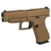 Picture of Glock 48 M.O.S Semi-automatic Striker Fired Compact 9mm 4.17" Burnt Bronze 10 Rounds 2 Mags Fixed Sights PA4850204FRMOS-BB Polymer Skydas Cerakote 