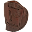Picture of 1791 4 Way Holster - Leather Belt Holster - Right Hand - Signature Brown - Fits Glock 48 & S&W EZ380 - Size 1 4WH-1-SBR-R