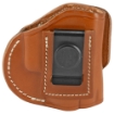 Picture of 1791 4 Way Holster - Leather Belt Holster - Right Hand - Classic Brown - Fits Glock 26 27 33 & Springfield XDS/XDE/XD9/XD40 - Size 4 4WH-4-CBR-R