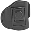 Picture of 1791 4 Way Holster - Concealment & Belt Holster - IWB/OWB - Stealth Black Leather - Fits Glock 26/27/28/29/30/33/39 - Springfield XDS/XDE/XD9/XD40 - Right Hand - Size 4 4WH-4-SBL-R