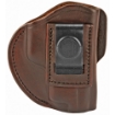 Picture of 1791 4 Way Holster - Leather Belt Holster - Right Hand - Signature Brown - Fits Glock 17 19 22 23 & S&W MP9/MP40/MP45 - Size 5 4WH-5-SBR-R