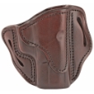Picture of 1791 Belt Holster - Right Hand - Brown - Leather. Fits 1911 Officer with Rail / Glock 17 - 19 - 19x - 23 - 25 - 26 - 27 - 28 - 29 - 30 - 32 - 33 - 45 - 48 / FN FNS-9 / Ruger SR9 - SR40 - SR22 / S&W MP9 - MP40 - MP40c - Shield - 5903 / Sig Sauer P225-A1 - P228 - P229 - P229c / Springfield XD9 - XD40 - XDS - XDE / Walther P99 - P22 - PPS - CCP / Taurus PT111 - G2 - G2c - 709 Slim / And similar frame