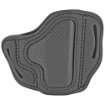 Picture of 1791 Belt Holster - Right Hand - Carbon Fiber Black - Leather - Fits 1911 3" / Bersa Thunder 380 / Glock 42 - 43 - 43x / Kahr CW45 - K9 / Kimber Micro 380 - Micro 9 - Ultra Carry / Ruger LC9 - SR22 - SR1911 / Sig Sauer P238 - P365 - Ultra Nitron / Walther PPK / And similar frames CF-BHC-SBL-R