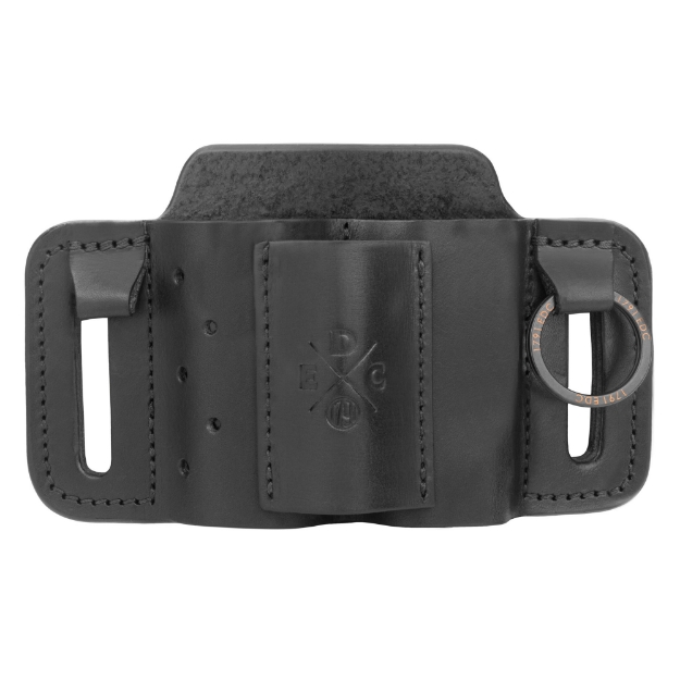 Picture of 1791 Mini Easy Slide - Medium Flex Loop - Standard - Fits Belts Up to 1.5" - Leather Construction - Black - Ambidextrous MN-ES-MF-BLK-A