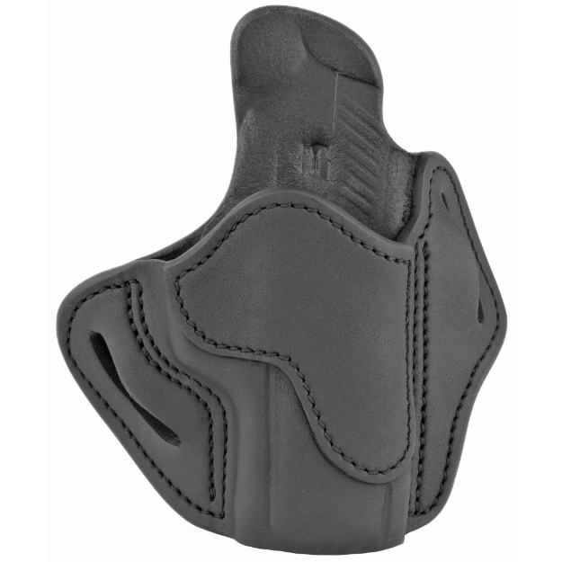 Picture of 1791 OR Optic Ready - Belt Holster - Stealth Black Leather - Fits  CZ P01/P10/P10C/P10S - HK VP9/VP40 - FN FIVE-SEVEN USG and MK2 - Right Hand - Size 2.4S OR-BH2.4S-SBL-R