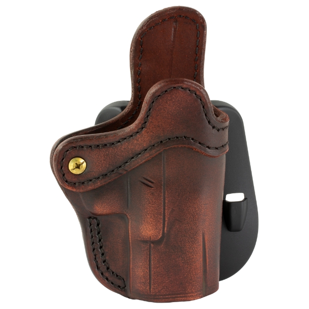 Picture of 1791 PDH2.1 Optic Ready - OWB Paddle Holster - Fits Optic Ready 3.5" to 4" Pistols - Matte Finish - Vintage Leather - Right Hand OR-PDH-2.1-VTG-R