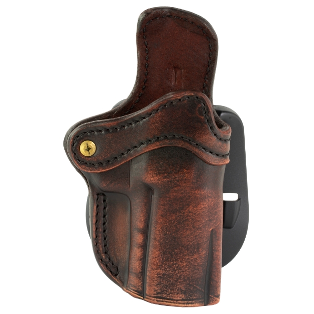 Picture of 1791 PDH2.4 Optic Ready - OWB Paddle Holster - Fits Optic Ready Full Size Pistols - Matte Finish - Vintage Leather - Right Hand OR-PDH-2.4-VTG-R