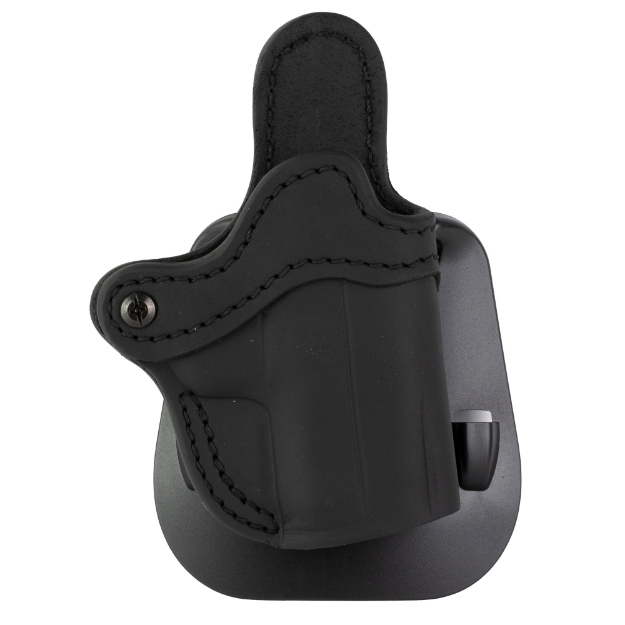 Picture of 1791 PDH-C Optic Ready - OWB Paddle Holster - Fits Optic Ready Sub-Compact Size Pistols - Matte Finish - Stealth Black Leather - Right Hand OR-PDH-C-SBL-R