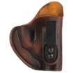 Picture of 1791 Revolver Holster - Tuckable - Inside Waistband Holster - Size 1 - Matte Finish - Leather Construction - Vintage Brown - Right Hand RVH-IWB-1T-VTG-R