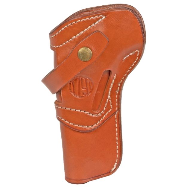 Picture of 1791 Single Action - Ambidextrous Holster - 5.5" Barrel - Fits Single Action Revolvers - Leather - Classic Brown SA-RVH-6.5-CBR-A