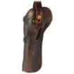 Picture of 1791 Single Action Holster - Outside Waistband Holster - Fits Most Single Action Revolvers with 6.5" Barrels and Shorter - Matte Finish - Leather Construction - Vintage Brown - Ambidextrous SA-RVH-6.5-VTG-A