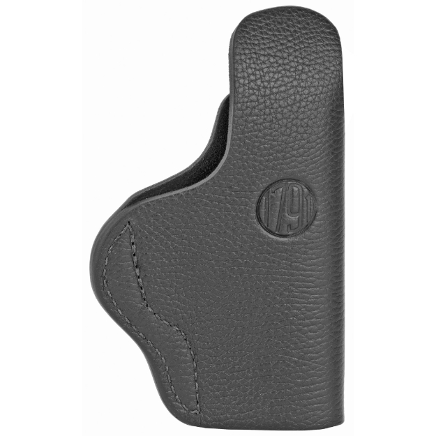 Picture of 1791 Smooth Concealment Holster - Leather Inside Waistband Holster - Left Hand - Night Sky Black - Fits Glock 17 19 22 23 & S&W MP40/MP9/Shield - Size 4 SCH-4-NSB-L