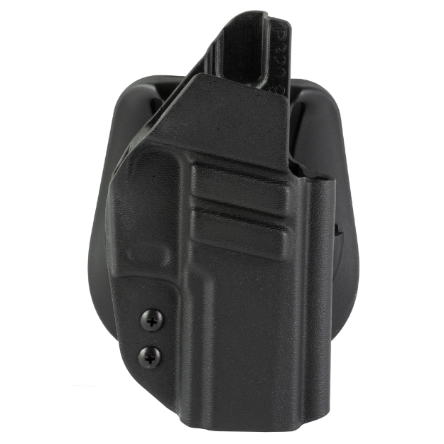 Picture of 1791 Tactical Paddle Holster - OWB - Kydex - Fits Sig Sauer P320 - Right Hand - Matte Finish - Black - TAC-PDH-OWB-P320-BLK-R