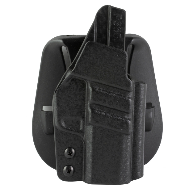 Picture of 1791 Tactical Paddle Holster - OWB - Kydex - Sig Sauer P365 - Right Hand - Matte Finish - Black TAC-PDH-OWB-P365-BLK-R