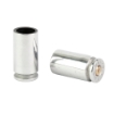 Picture of 2 Monkey Trading 40 Caliber Bullet Valve Stem Caps - Pack of 4 - Nickel Finish - Silver LSVS-40N