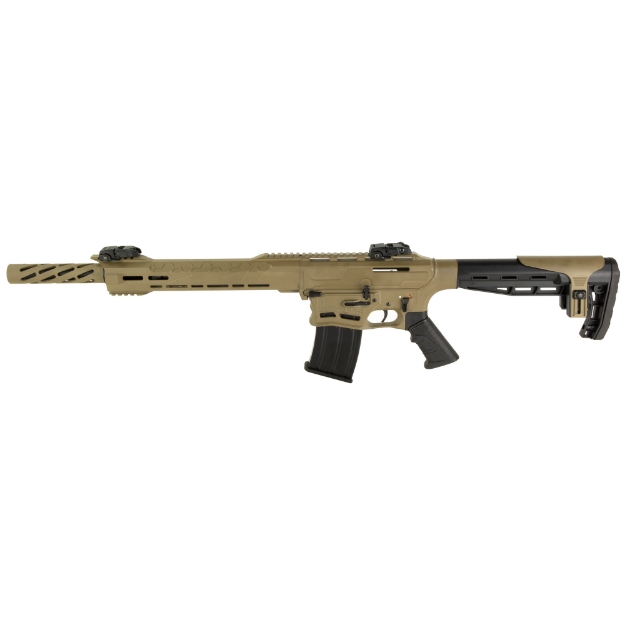 Picture of Citadel BOSS-25 - Semi-automatic Shotgun - 12 Gauge - 3" Chamber - 18.75" Barrel - Cerakote Finish - Flat Dark Earth - Synthetic Furniture - 5 Rounds - 2 Magazines - Includes 5 Choke Tubes CBOSS2512-FDE