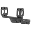 Picture of American Defense Mfg. AD-Recon Scope Mount - Dual Quick Detach -  Vertical Spit Rings - 2" Offset - 30MM - Standard Height - TAC Aluminum Levers - Black AD-RECON-30-TAC