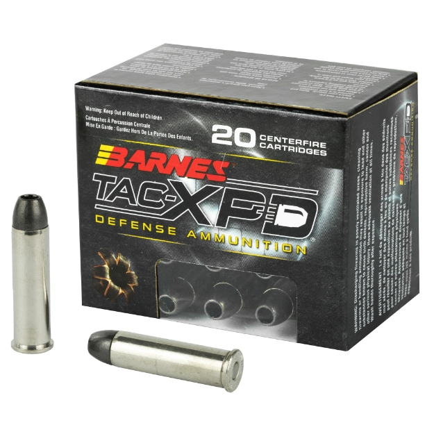 Picture of Barnes TAC-XPD - 357 MAG - 125 Grain - TAC-XP - Hollow Point - Lead Free - 20 Round Box - California Certified Nonlead Ammunition 21550