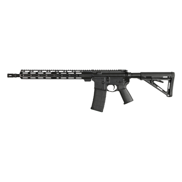 Picture of Bersa BAR15R - Semi-automatic Rifle - AR - 223 Remington/556NATO - 16" Barrel - Anodized Finish - Black - Magpul MOE Stock - Magpul MOE Grip - Magpul Trigger Guard - Manual Safety - 30 Rounds - 1 Magpul Magazine BAR15RMGP