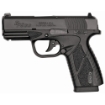 Picture of Bersa Concealed Carry - Double Action Only - Semi-automatic - Polymer Frame Pistol - Compact - 9MM - 3.2" Barrel - Matte Finish - Black - Fixed Sights - 8 Rounds - 1 Magazine BP9MCC