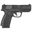 Picture of Bersa Concealed Carry - Double Action Only - Semi-automatic - Polymer Frame Pistol - Compact - 9MM - 3.2" Barrel - Matte Finish - Black - Fixed Sights - 8 Rounds - 1 Magazine BP9MCC