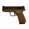 Picture of Bersa Concealed Carry - Double Action Only - Semi-automatic - Polymer Frame Pistol - Compact - 9MM - 3.3" Barrel - Matte Finish - Flat Dark Earth - Fixed Sights - 8 Rounds - 1 Magazine BP9DECC