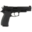 Picture of Bersa TPR XT - Double Action - Semi-automatic - Metal Frame Pistol - 9MM - 4.96" Barrel - Matte Finish - Black - Fixed Sights - 17 Rounds - 1 Magazine TPR9XT