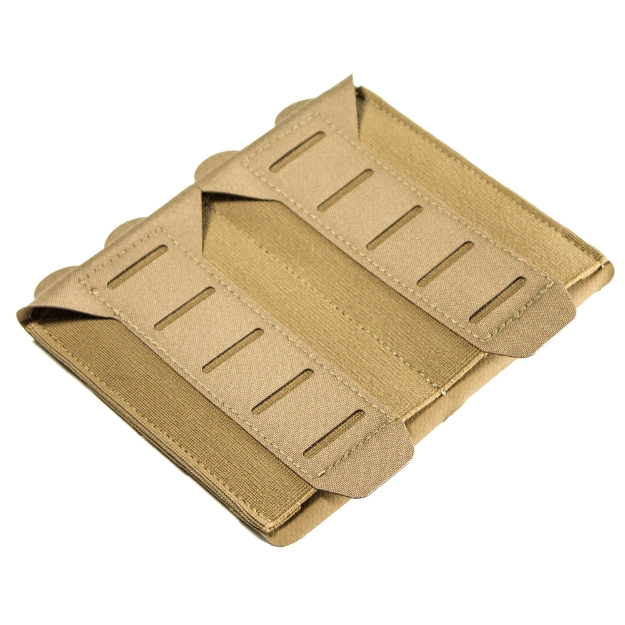 Picture of Blue Force Gear 10 Speed - Double Magazine Pouch - Helium Whisper Attachment - Fits (2) AR-15 Magazine - Elastic Construction - Coyote Brown HW-TSP-M4-2-SB-CB