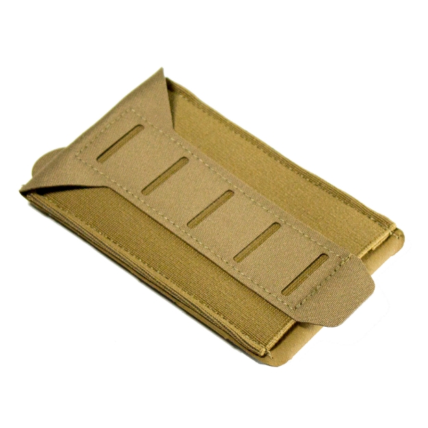 Picture of Blue Force Gear 10 Speed - Single Magazine Pouch - Helium Whisper Attachment - Fits (1) AR-15 Magazine - Elastic Construction - Coyote Brown HW-TSP-M4-1-SB-CB