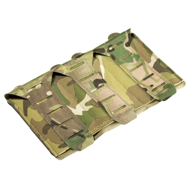 Picture of Blue Force Gear 10 Speed - Tripple Magazine Pouch - Helium Whisper Attachment - (3) Fits AR-15 Magazine - Elastic Construction - Multicam HW-TSP-M4-3-SB-MC