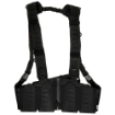 Picture of Blue Force Gear 10 Speed Split Front Chest Rig - Fits (3) SR-25 Magazines - Cordura Construction - Black MM-TSP-CHESTRIG-SR25-01-BK