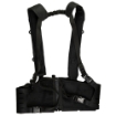 Picture of Blue Force Gear 10 Speed Split Front Chest Rig - Fits (3) SR-25 Magazines - Cordura Construction - Black MM-TSP-CHESTRIG-SR25-01-BK